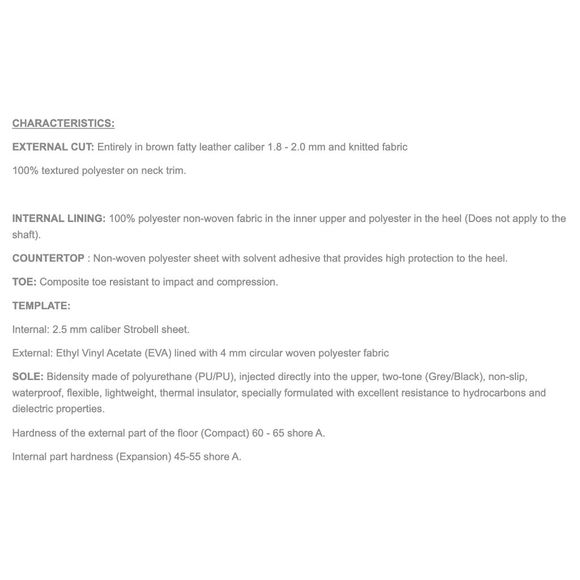 NEW MENS SAFETY WORK BOOTS- IMPACT & SLIP RESISTANT, WATERPROOF | BROWN SIZE 10 - Picture 4 of 6